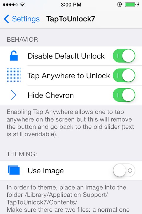 TapToUnlock7: Cydia tweak new v1.0.1-2 ($0.99) - Φωτογραφία 2