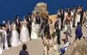 Η γαμήλια τελετή για τα ζευγάρια απο την Κίνα στο φρούριο της Απτέρας - Φωτογραφία 3