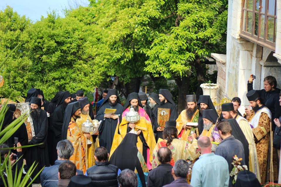 4675 - Φωτογραφίες από το Πάσχα στο Δοχειάρι. H Λιτάνευση της Ιεράς Εικόνας της Παναγίας της Γοργοϋπηκόου - Φωτογραφία 8