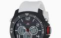 U.S. Polo Assn. Sport Men's US9241 White Analog Digital Strap Watch