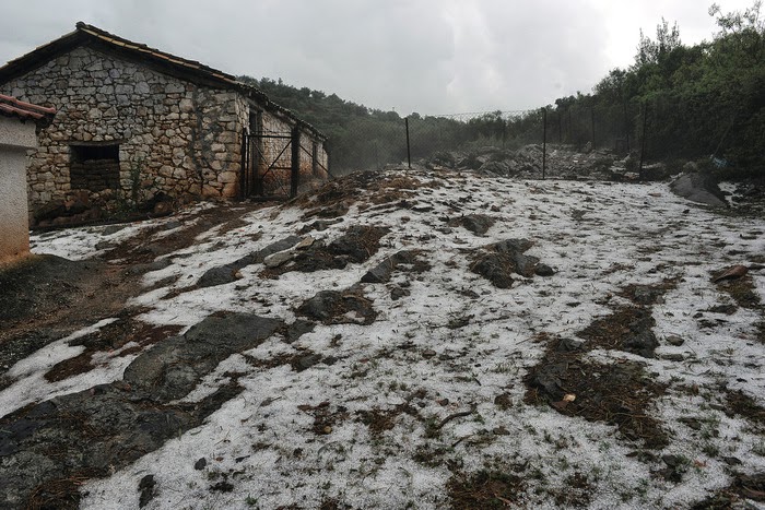 Ανεμοστρόβιλος στα Σφακιά - Χαλάζι κατέστρεψε καλλιέργειες στο Άργος - Φωτογραφία 6