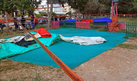Αυτό είναι το λούνα παρκ στο Ελληνικό όπου σκοτώθηκε ο 13χρονος - Φωτογραφίες από το παιχνίδι του θανάτου - Φωτογραφία 14