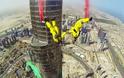 Βουτιά στο κενό από το Burj Khalifa! [video]