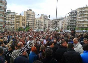 Πορεία διαμαρτυρίας από τους παραγωγούς των λαϊκών αγορών στη Θεσσαλονίκη [Photos - Video] - Φωτογραφία 2