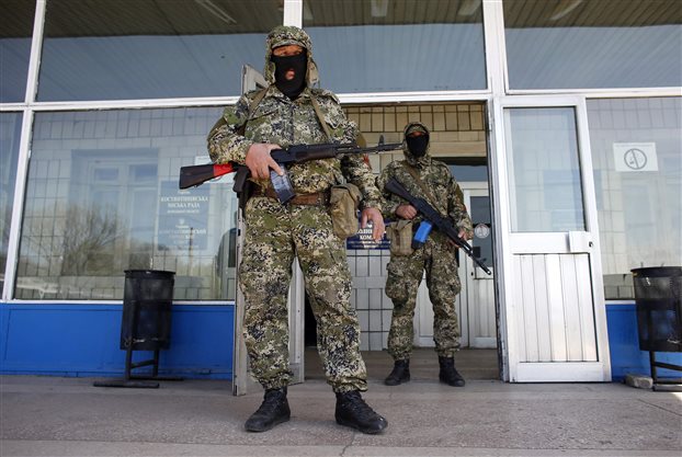 Ουκρανία: Μπαράζ καταλήψεων από φιλορώσους-Κυρώσεις ΗΠΑ σε Ρωσία - Φωτογραφία 1