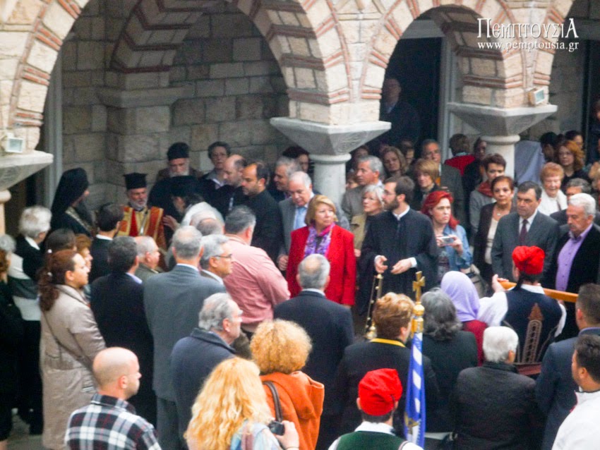 4687 - Φωτογραφίες από την υποδοχή της Ιεράς Εικόνας της Παναγίας της Γερόντισσας στη Ν. Πεντέλη - Φωτογραφία 10