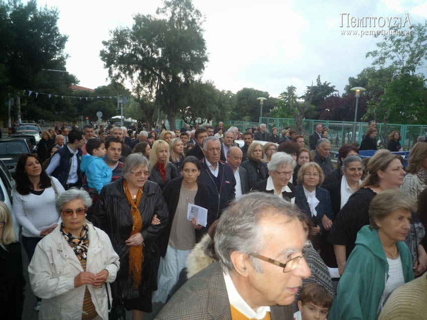 4687 - Φωτογραφίες από την υποδοχή της Ιεράς Εικόνας της Παναγίας της Γερόντισσας στη Ν. Πεντέλη - Φωτογραφία 6