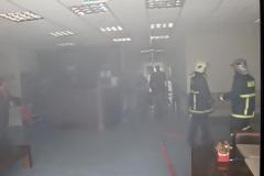 Άσκηση πυρκαγιάς στο κέντρο αποκατάστασης 'Αρωγή'