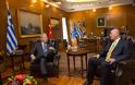 Συνάντηση ΥΕΘΑ Δημήτρη Αβραμόπουλου με τον Πρέσβη της Τουρκίας