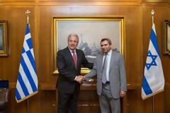 Συνάντηση ΥΕΘΑ Δημήτρη Αβραμόπουλου με τον Υφυπουργό Εξωτερικών του Ισραήλ