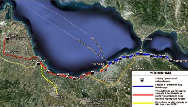 Πάτρα: Το τρένο «αγκαλιάζει» την πόλη - Δείτε το σχέδιο επέκτασης του προαστιακού - Ποιες είναι οι νέες στάσεις - Φωτογραφία 2