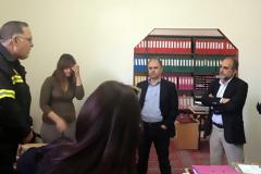 Σε Πυροσβεστική, Αστυνομία και Δ.Ο.Υ. ο Περιφερειάρχης Δυτικής Ελλάδας και εκ νέου υποψήφιος Απόστολος Κατσιφάρας
