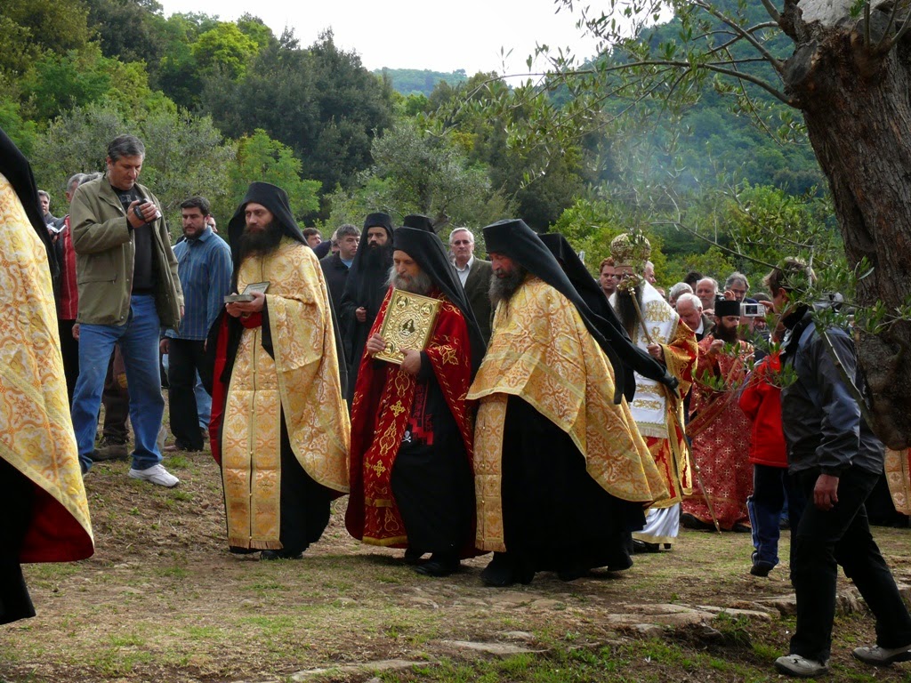 4726 - Η Λιτάνευση της Εικόνας του Αγίου Γεωργίου στην Ιερά Μονή Ζωγράφου (φωτογραφίες) - Φωτογραφία 9