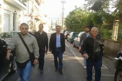 Πάτρα: Περιοδεία Χρήστου Πατούχα στο Σκαγιοπούλειο