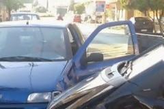 Πύργος: Πρωινή . . . καραμπόλα στην οδό Ρ. Φεραίου