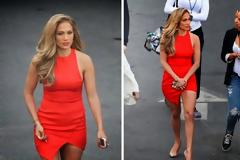 Τα χάσαμε με το κατακόκκινο super mini της Jennifer Lopez!