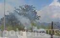 Ηλεία: Προσωρινή αναστάτωση από πυρκαγιά γύρω από το Νοσοκομείο