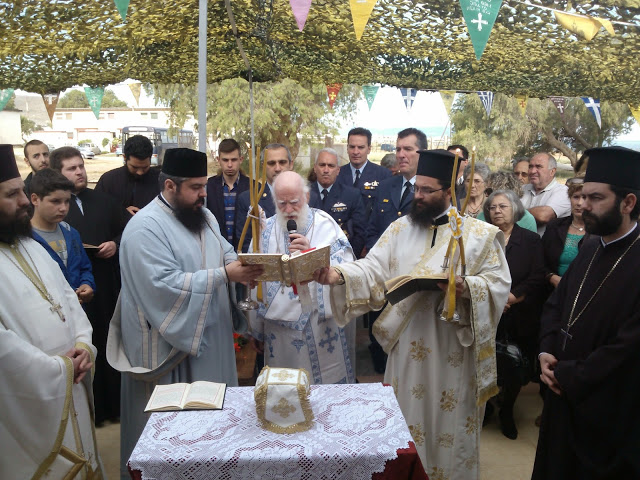 Εγκαίνια του Στρατιωτικού Ιερού Ναού Αγ. Δημητρίου Αεροπορικής Βάσεως Γουρνών Ηρακλείου Κρήτης - Φωτογραφία 7