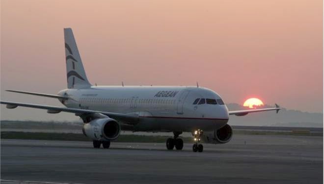 Tι απαντά η Αegean για τις δύο πτήσεις από τη Ρόδο που παρουσίασαν προβλήματα - Φωτογραφία 1