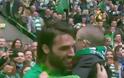 Το συγκινητικό αντίο του Σαμαρά στη Σέλτικ - Δείτε σε βίντεο τον Ελληνα ποδοσφαιριστή αγκαλιά με έναν μικρό οπαδό της ομάδας
