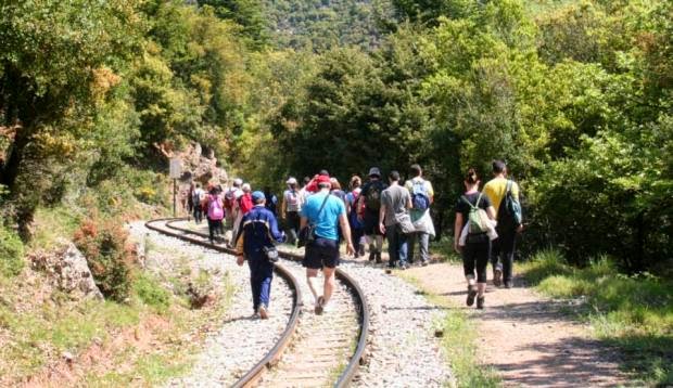 Αχαΐα: Στα χνάρια του οδοντωτού - Δείτε φωτο από το πέρασμα στο φαράγγι του Βουραϊκού - Φωτογραφία 11