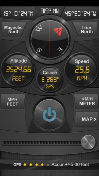 Compass, Flashlight, Speedometer, Altimeter, Course:  AppStore free - Φωτογραφία 7