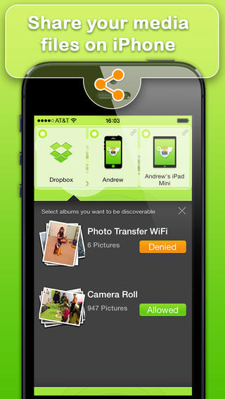 Photo Transfer WiFi: AppStore free...στείλτε ασύρματα τις εικόνες σας στους άλλους από το iphone σας - Φωτογραφία 5