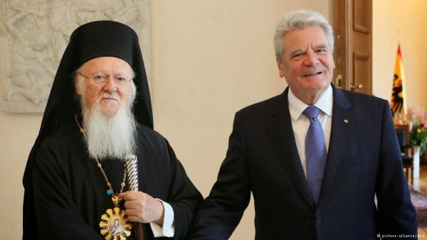 Ο Οικουμενικός Πατριάρχης στον Γερμανό πρόεδρο και στην Μέρκελ για Τουρκία, Χάλκη και σχέσεις εκκλησιών - Φωτογραφία 2