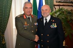 ΕΠΙΣΗΜΗ ΕΠΙΣΚΕΨΗ ΑΡΧΗΓΟΥ ΓΕΕΘΑ ΣΤΗΝ ΙΤΑΛΙΑ