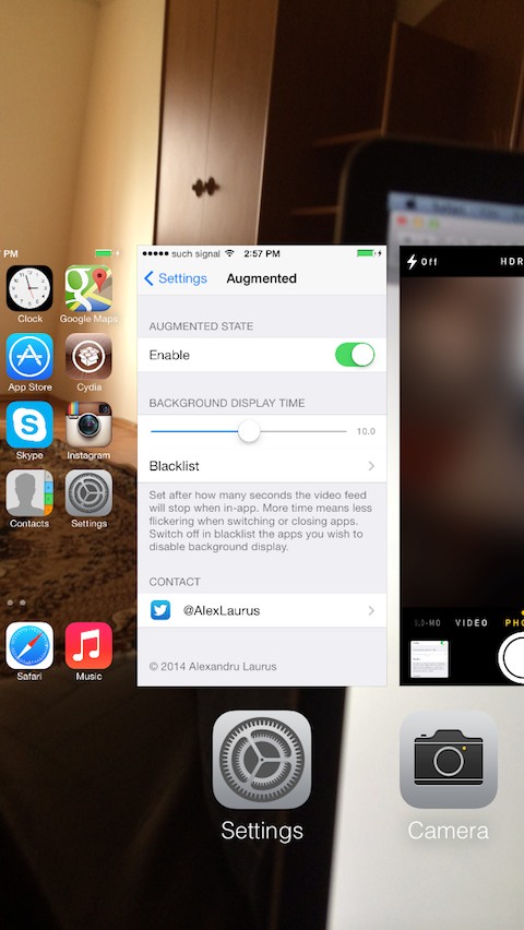 augmented: Cydia tweak new 1.0.2-1 ($0.99) - Φωτογραφία 4