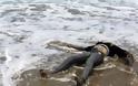 Ξεβράστηκε σε παραλία της Λιβύης νεκρός μετανάστης! Σοκαριστικές φωτογραφίες! - Φωτογραφία 2
