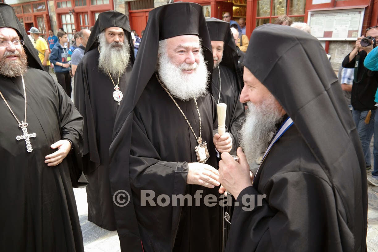 4770 - Το Άγιον Όρος υποδέχθηκε τον Πατριάρχη Αλεξανδρείας - Φωτογραφία 1