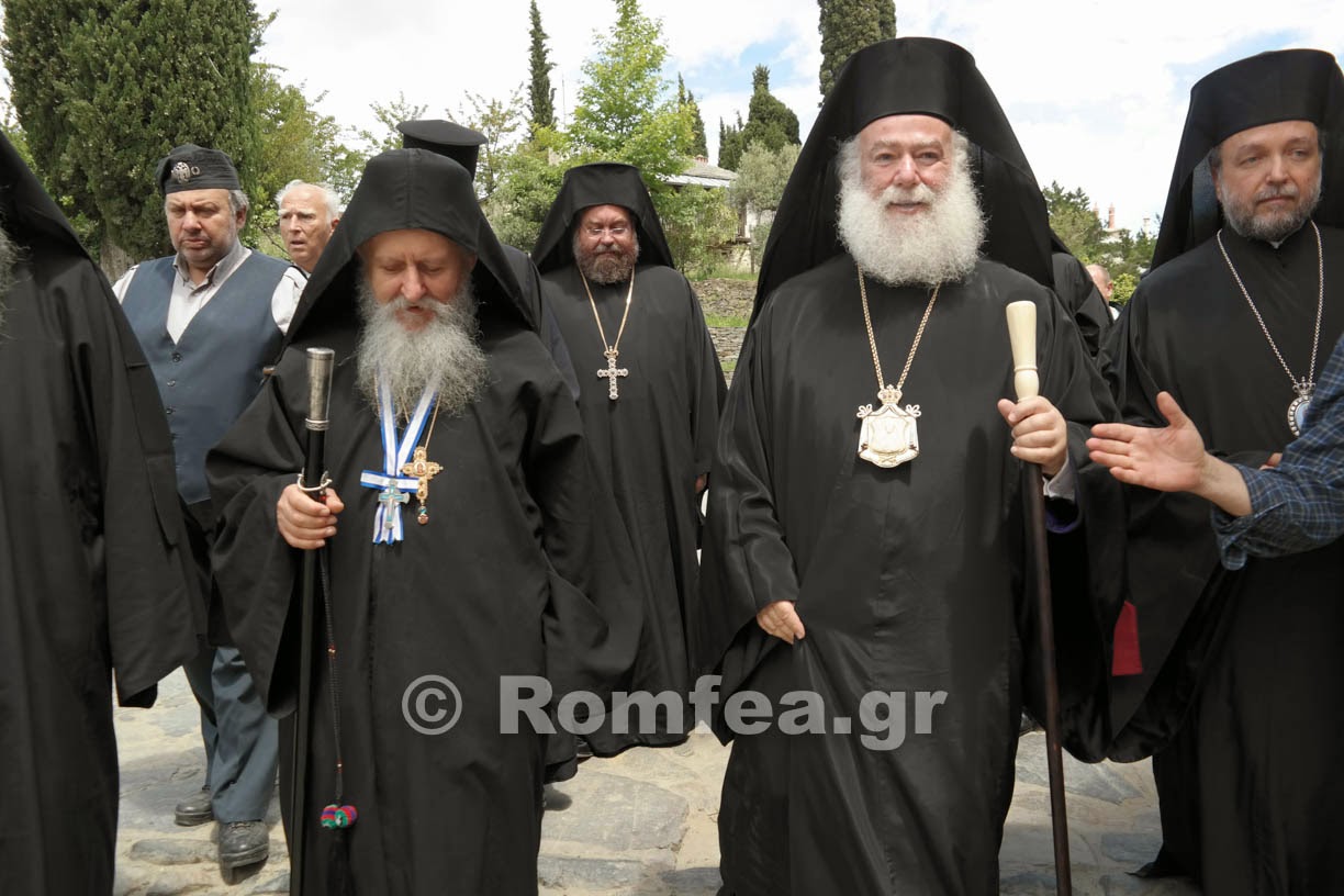 4770 - Το Άγιον Όρος υποδέχθηκε τον Πατριάρχη Αλεξανδρείας - Φωτογραφία 3