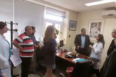 Ζητήματα λειτουργίας του νέου φορέα Π.Ε.Δ.Υ –Μ.Υ. Αμαρουσίου εξέτασε κατά την επίσκεψή του ο Δήμαρχος Αμαρουσίου, Πρόεδρος του Ιατρικού Συλλόγου Αθηνών Γ. Πατούλης