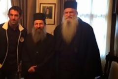 Στο Άγιο Όρος βρέθηκε ο Γιώργος Καραγκούνης - Δείτε φωτογραφίες