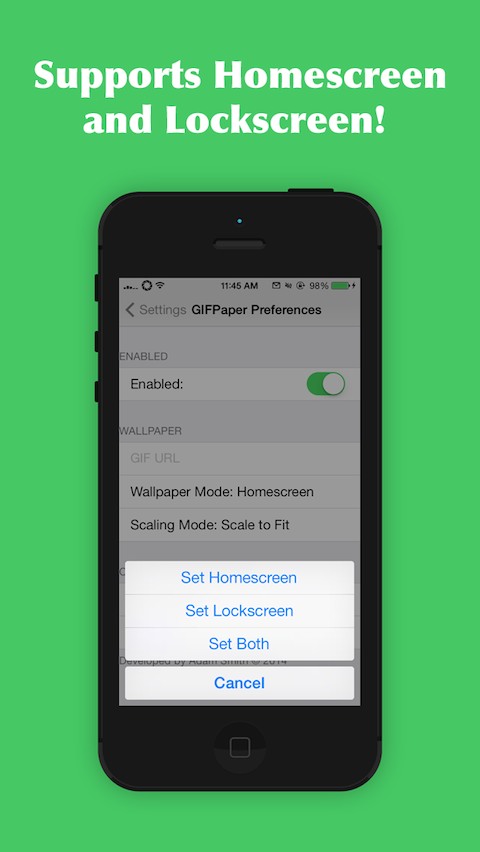GIFPaper: Cydia tweak new v1.0-37 ($1)...στολίστε το iphone σας με κινούμενες εικόνες - Φωτογραφία 4