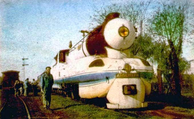 Argentina: η πρωτότυπη ατμομηχανή του προέδρου Περόν - Φωτογραφία 1