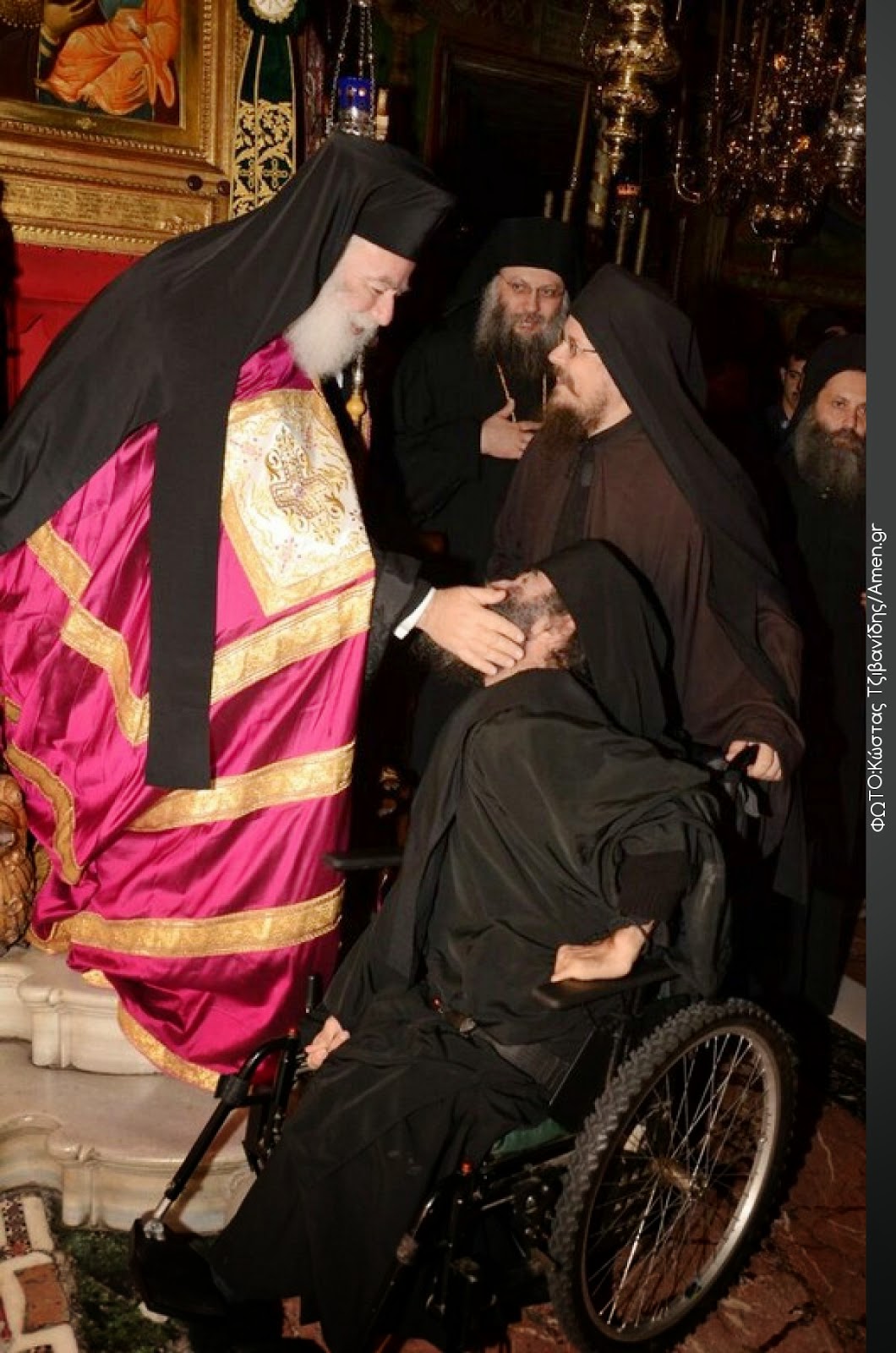 4779 - Αγρυπνία του Αγίου Γερασίμου του Παλλαδά του Βατοπεδίνου, Πατριάρχου Αλεξανδρείας - Φωτογραφία 6