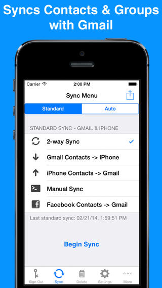 Contacts Sync for Google Gmail with Auto Sync: AppStore free...δωρεάν για σήμερα - Φωτογραφία 3