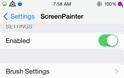 ScreenPainter: Cydia tweak new free...επιπλέον δυνατότητες στα screenshots