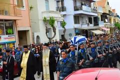 Το τελευταίο αντίο στην Σμηναγό Άννα Πολλάτου