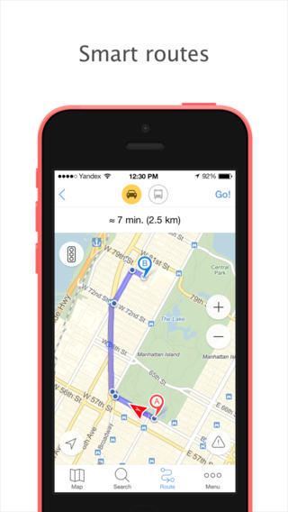 Yandex.Maps: AppStore free....Ένα δωρεάν GPS για να μην χάνετε τον δρόμο - Φωτογραφία 5