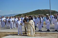 Εορτασμός Αγίων Κωνσταντίνου και Ελένης στο Ναύσταθμο Σαλαμίνας