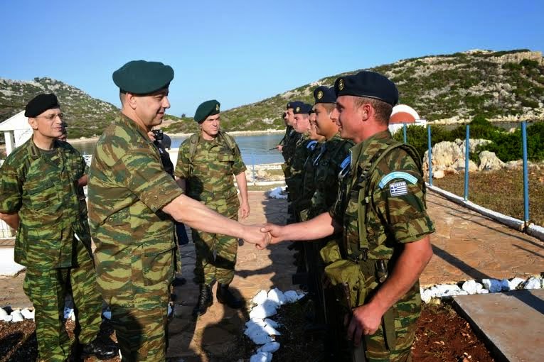 Επίσκεψη Α/ΓΕΣ στην ΔΑΝ Μεγίστης - Φωτογραφία 1