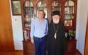 Τον Αρχιεπίσκοπο Κρήτης κ.κ. Ειρηναίο επισκέφθηκε ο επανεκλεγμένος Περιφερειάρχης Κρήτης Σταύρος Αρναουτάκης