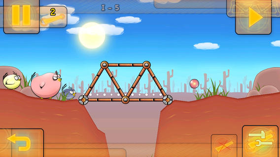 Fat Birds Build a Bridge: AppStore free...δωρεάν για λίγες ώρες - Φωτογραφία 6