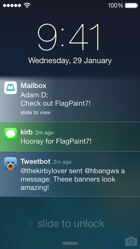 FlagPaint7: Cydia tweak new v1.1 ($0.99) - Φωτογραφία 2