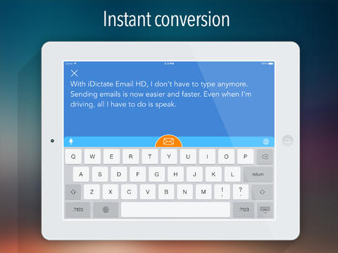 iDictate Email HD: AppStore free...υπαγορεύστε το mail σας - Φωτογραφία 4