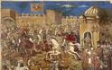 28 Μαΐου 1453: O αυτοκράτορας Kωνσταντίνος Παλαιολόγος ΙΑ' μιλάει για τελευταία φορά στους πολεμιστές του