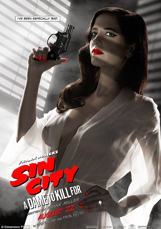 Απαγόρευσαν το πόστερ του νέου «Sin City» λόγω... υπερβολικού στήθους! Εσείς όμως δείτε την Eva Green να ποζάρει και να γίνεται... ακατάλληλη! [photo] - Φωτογραφία 2